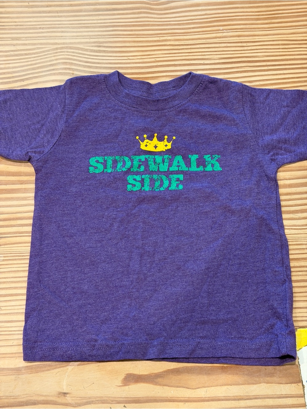 Toddler Mardi Gras tee
